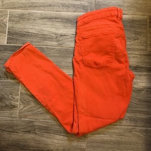 Orange gap pants